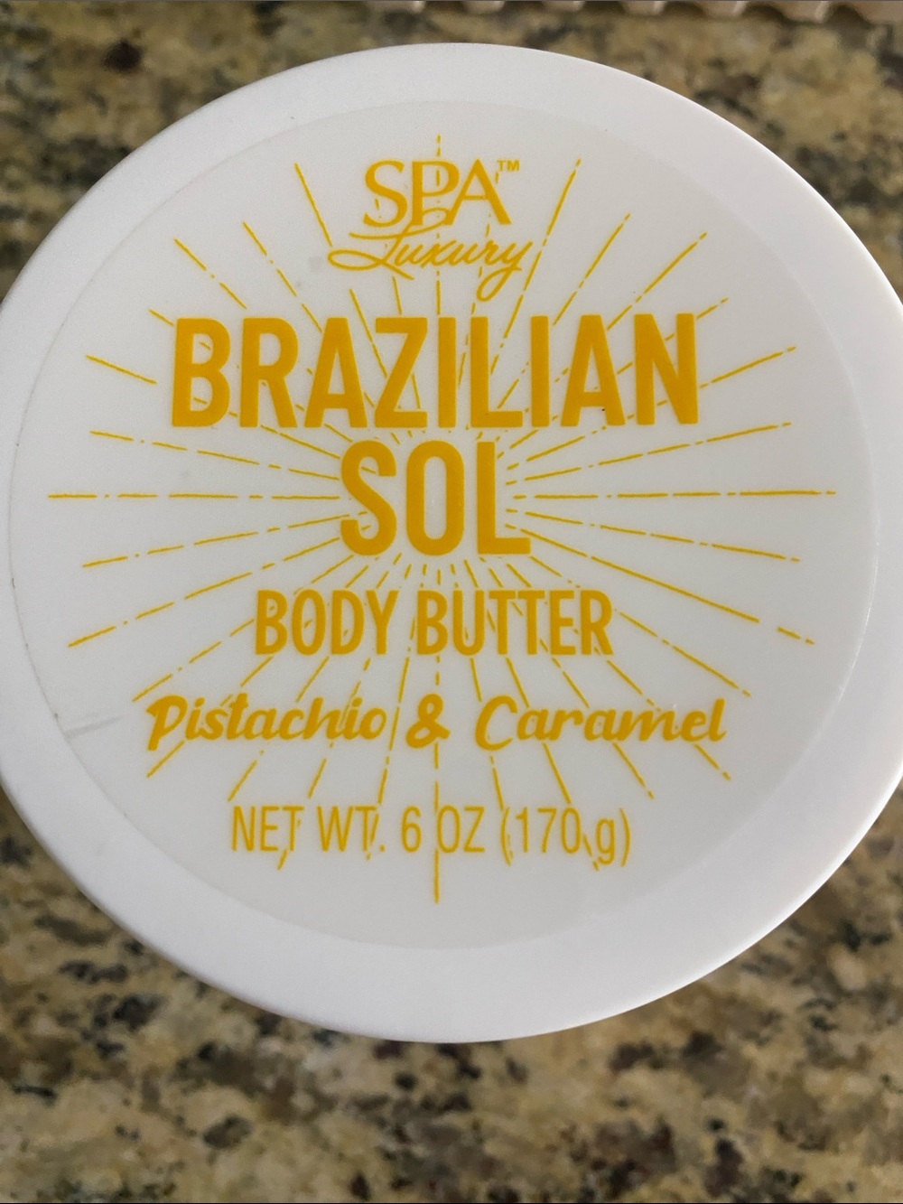 Brazilian Sol Body Butter - Pistachio & Caramel Sealed 6 oz. NWT. - Picture 2 of 4